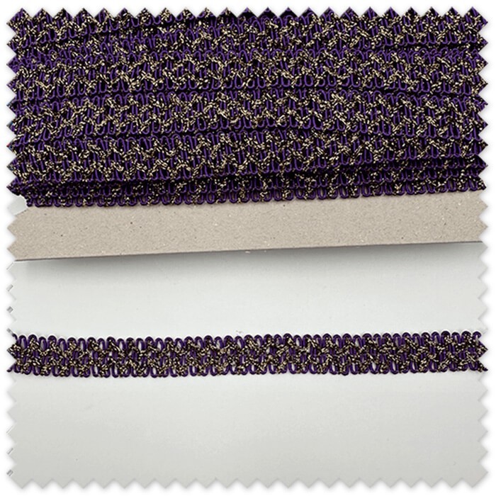 Pack 25m Pasamanería Lurex Oro y Morado al mejor precio
