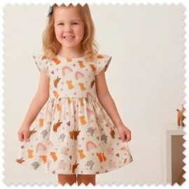 Idea Combinado Animales y Flores | Telas Infantiles Algodón