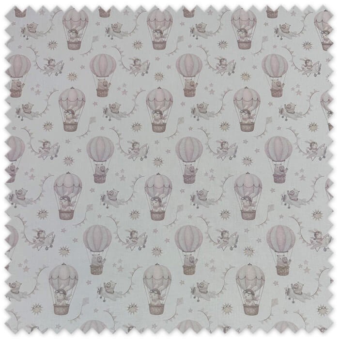 tela infantil algodón 100% estampado bebé
tela bebé animales globos suave
algodón patchwork infantil rosa topo