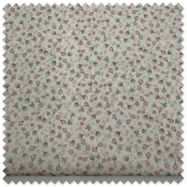 retal tela floral diente de leon empolvado
tela infantil algodon suave rosa gris