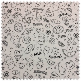 tela DIY infantil personalizada helados
tela para pintar sobre algodon helados