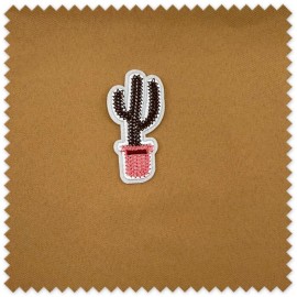 parche cactus mochilas y bolsos
parche textil cactus costura creativa