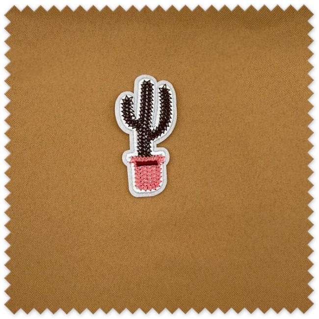 parche cactus mochilas y bolsos
parche textil cactus costura creativa