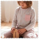 Idea Combinado Árboles y Vichy Rosa | Telas Infantiles Algodón