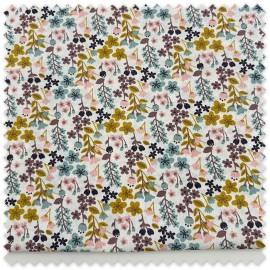 tela floral multicolor algodon costura
retal tela flores boho elegante
algodon estampado flores colores