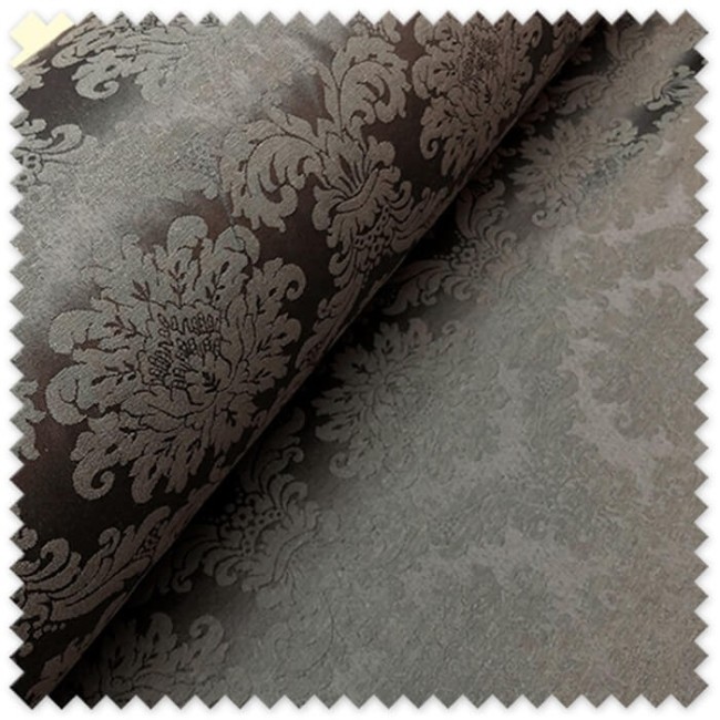 tela decorativa damasco moderna y clásica
tela damasco refinada color gris oscuro
