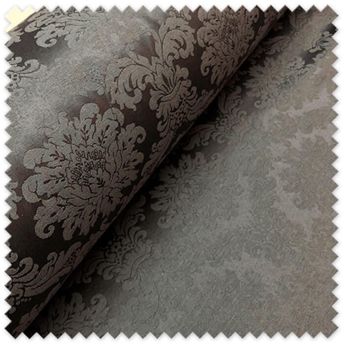 tela decorativa damasco moderna y clásica
tela damasco refinada color gris oscuro