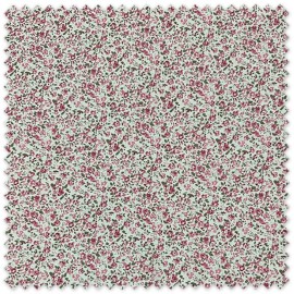 tejido algodón floral romántico vintage