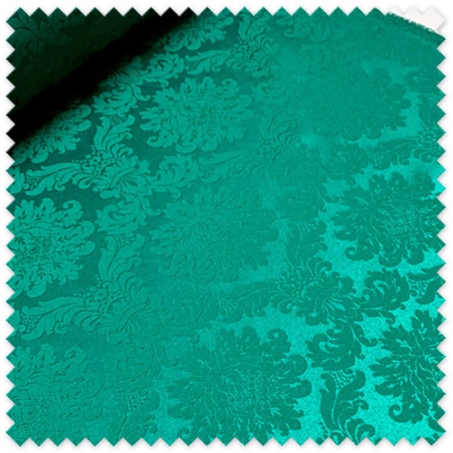 tela damasco mediano verde elegante
tejido damasco verde para decoración