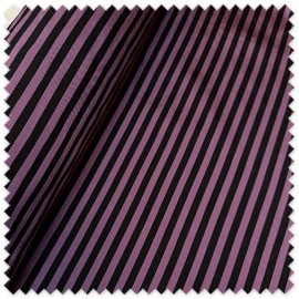 Tela sofisticada de tafetán morado negro