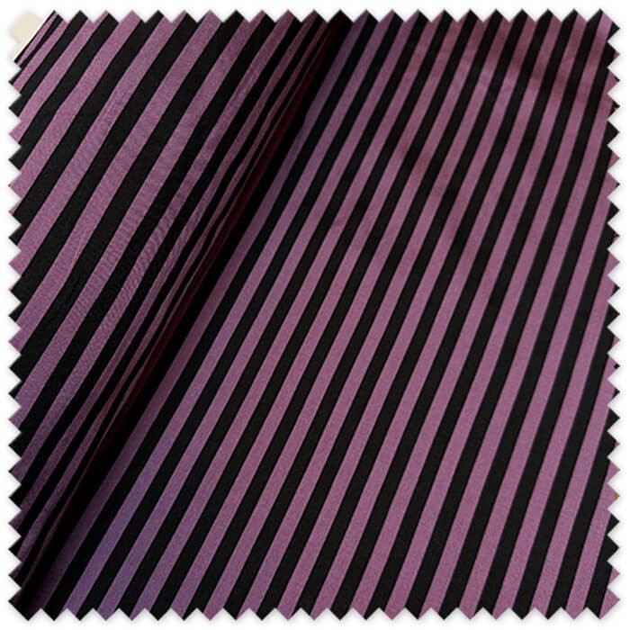 Tela sofisticada de tafetán morado negro