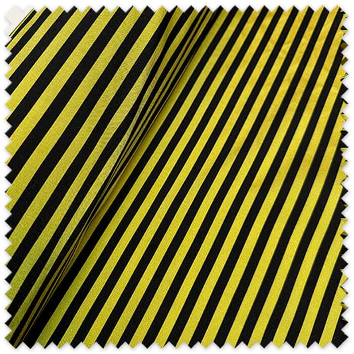 Tafetán elegante amarillo con negro
Tela de tafetán para vestidos y decoración