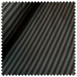 Tafetán rayado pequeño tonos oscuros
Tela sofisticada gris antracita negro