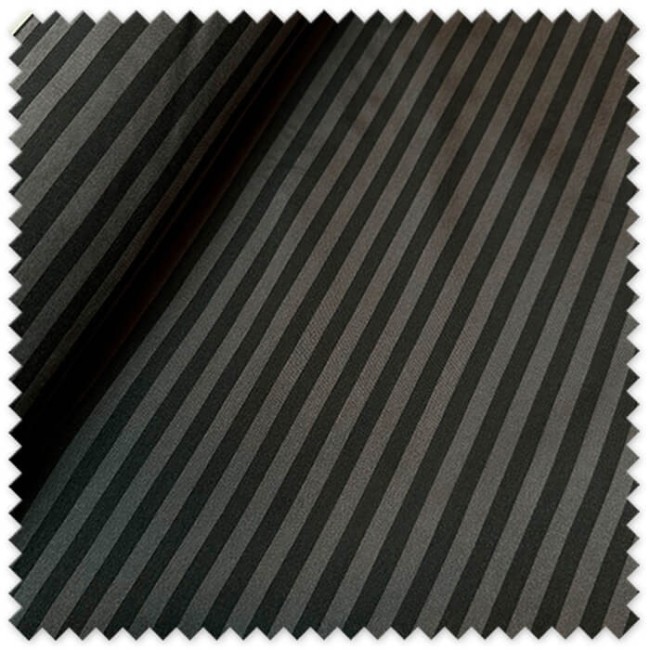 Tafetán rayado pequeño tonos oscuros
Tela sofisticada gris antracita negro