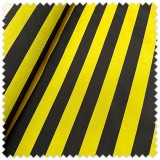 Tafetán elegante amarillo y negro