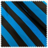 Tela tafetán rayas azulón y negro
Tafetán elegante azul intenso y negro