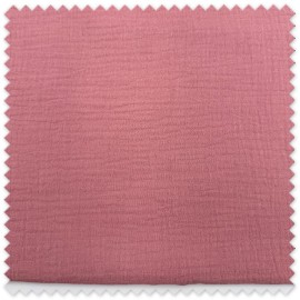 Retal 0,75m Doble Gasa Rosa Vintage | Retales de Tela Online