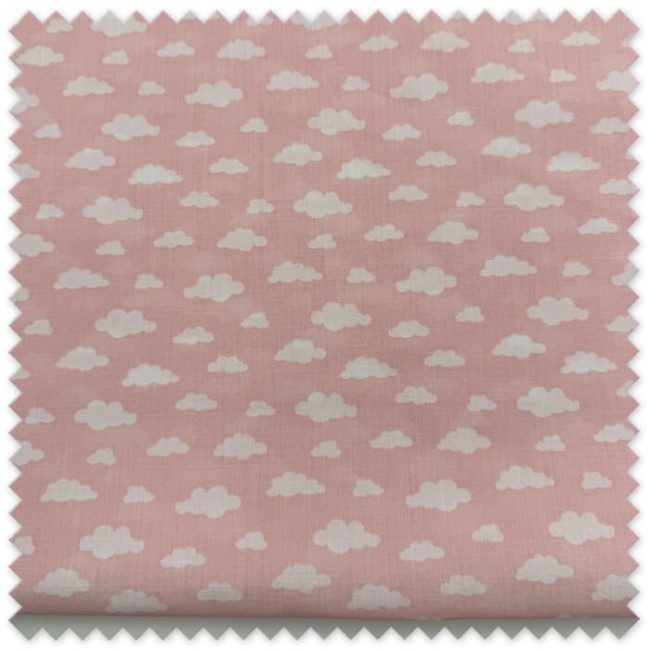 Tela infantil nubes fondo rosa online
Popelín estampado suave para bebé