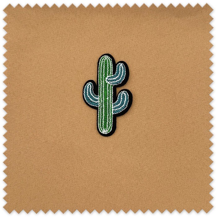 Parche decorativo cactus handmade
Parche cactus para coser o pegar