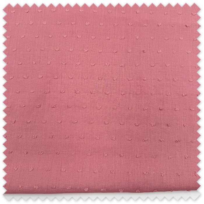 Retal algodón plumeti rosa empolvado
Tela plumeti rosa empolvado algodón 100%