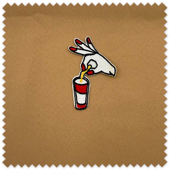 parche bebida decorativo