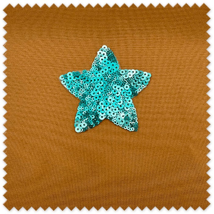 parche estrella, parche brillo, parches para ropa