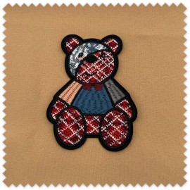 Parche oso para mochilas y bolsos