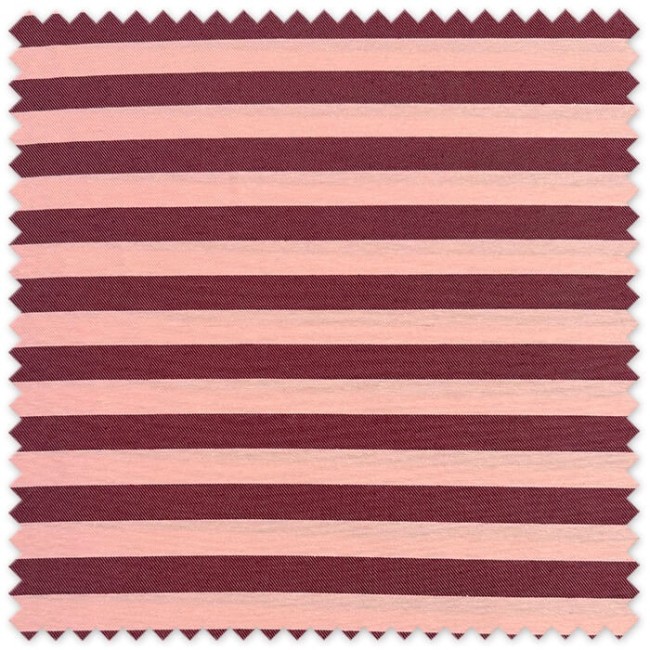Tela jacquard rayas bicolor granate y rosa ancho 280 cm
Tejido jacquard granate y rosa para decoración