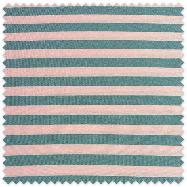Tela de decoración rayas rosa y verde grisáceo
Tejido jacquard para cortinas y hogar 280 cm
