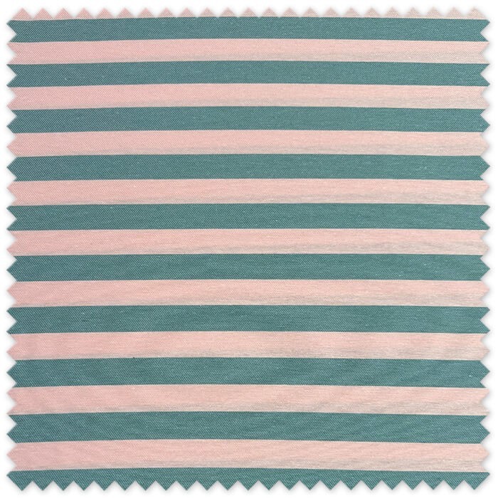 Tela de decoración rayas rosa y verde grisáceo
Tejido jacquard para cortinas y hogar 280 cm