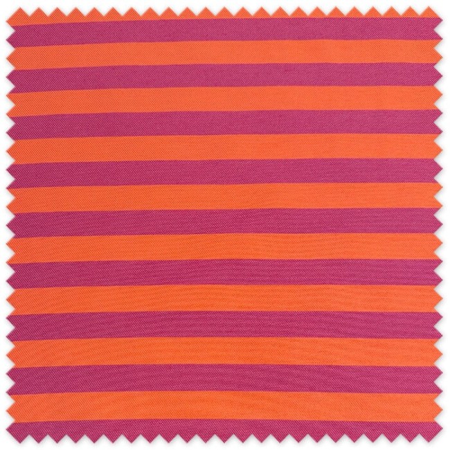 Tela decorativa jacquard de rayas multicolor
Tejido jacquard para cortinas  naranja fucsia