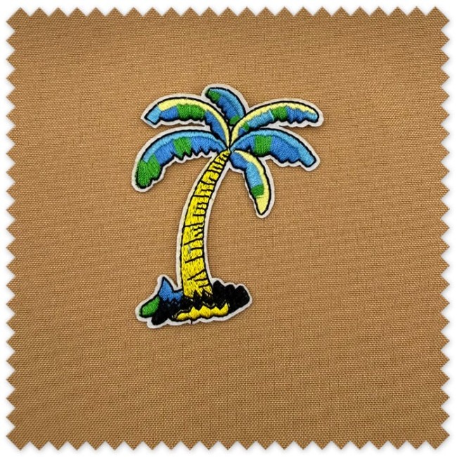 Aplique tropical palmera para ropa
Parche decorativo palmera para mochilas