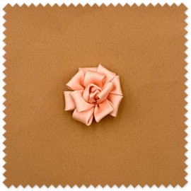 Rosa de Tela Satinada Salmón al mejor precio