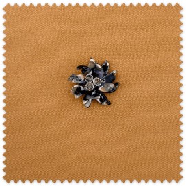 Flor Decorativa Acabado Nacarado Azul Jaspeado precio especial
