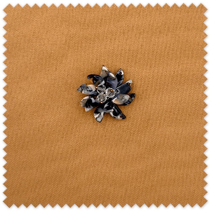 Flor Decorativa Acabado Nacarado Azul Jaspeado precio especial