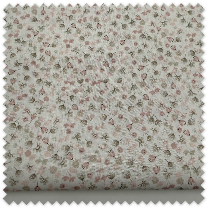 Tela popelín estampada flores diente de león
Popelín algodón gris y rosa para costura creativa
