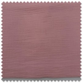 Doble gasa algodón color rosa bebé
Tela suave para canastilla y ropa de bebé