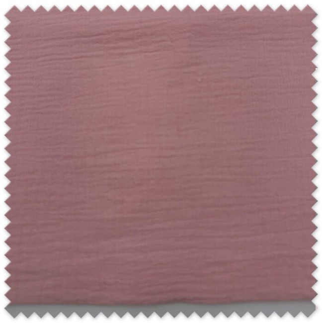Doble gasa algodón color rosa bebé
Tela suave para canastilla y ropa de bebé