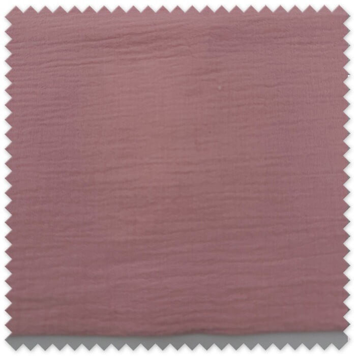 Doble gasa algodón color rosa bebé
Tela suave para canastilla y ropa de bebé