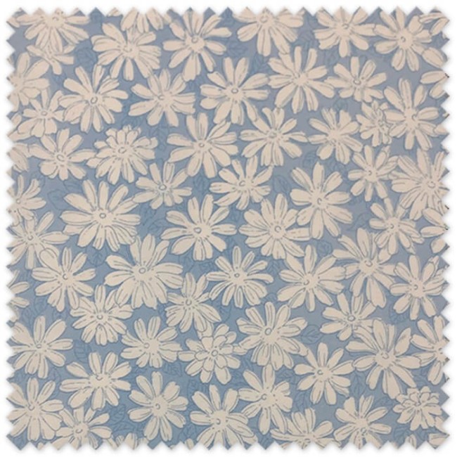 Tela infantil flores azul
Tela piqué para canastilla bebé