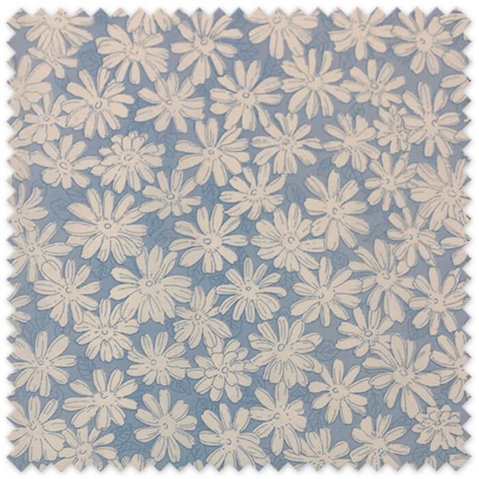 Tela infantil flores azul
Tela piqué para canastilla bebé