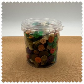 Bote de Botones Variados 250 gr | Botones para Costura y Manualidades