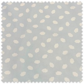 Tejido infantil estampado de nubes azules
Tela de punto suave para peleles y pijamas de bebé