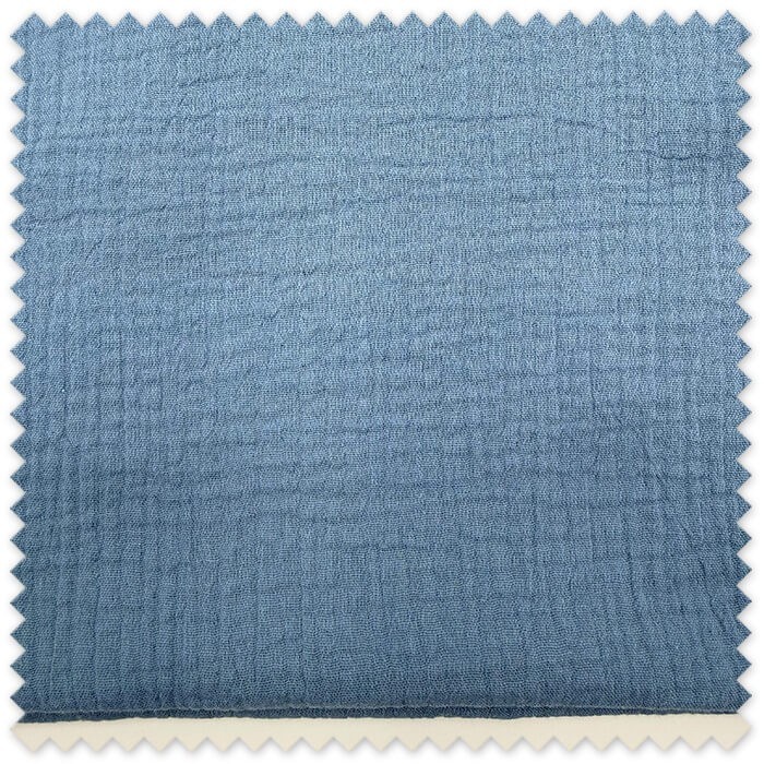 Muselina azul jeans online
Retal algodón para accesorios