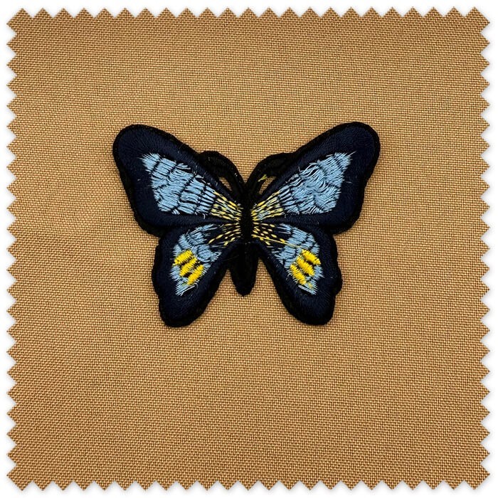 Aplique textil de mariposa
Parche para customizar prendas