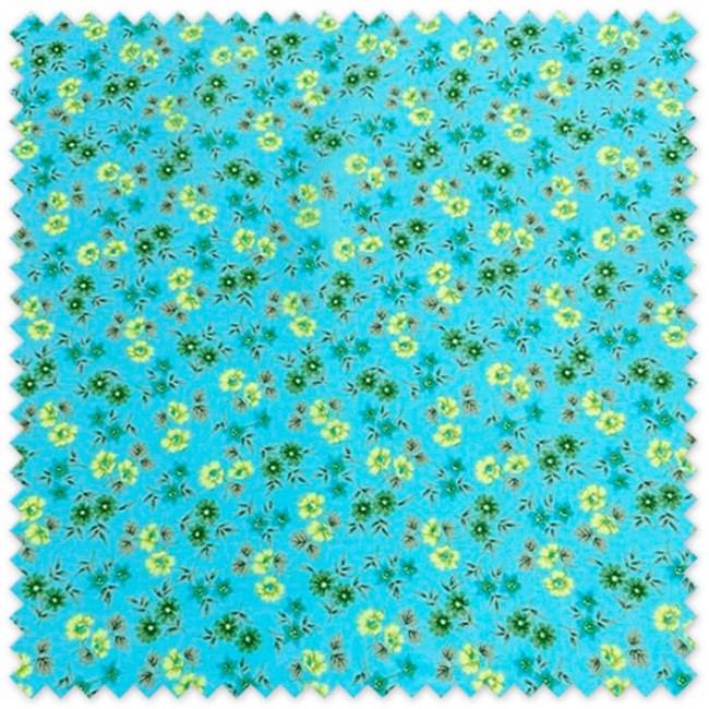 Tejido voile estampado flores
Tela ligera flores amarillas