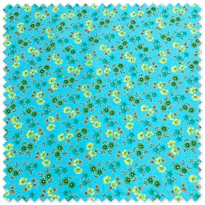 Tejido voile estampado flores
Tela ligera flores amarillas
