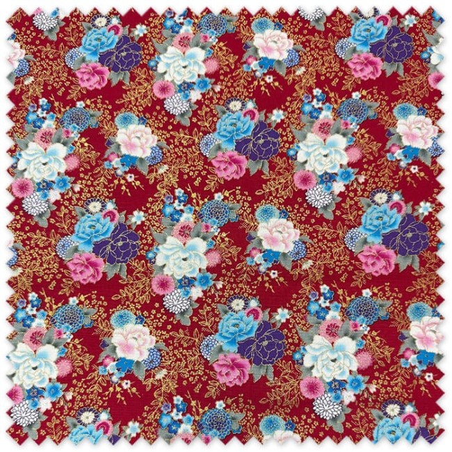 Tela japonesa floral metalizada
Tela japonesa patchwork