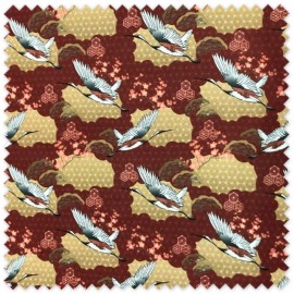 Tela quilting japonesa
Tela oriental garzas