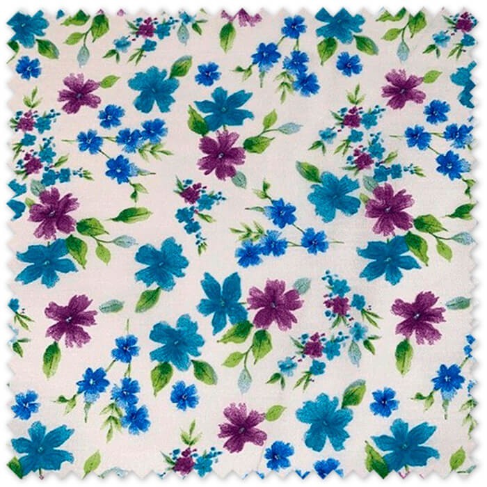 Tela algodón flores por metros
Popelín para vestidos